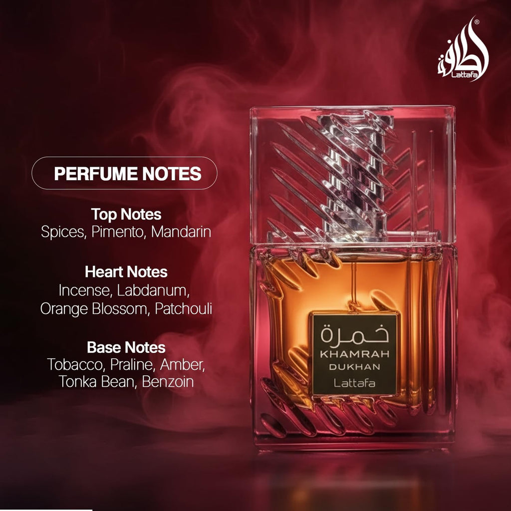 Khamrah Dukhan EDP by Lattafa 100ML