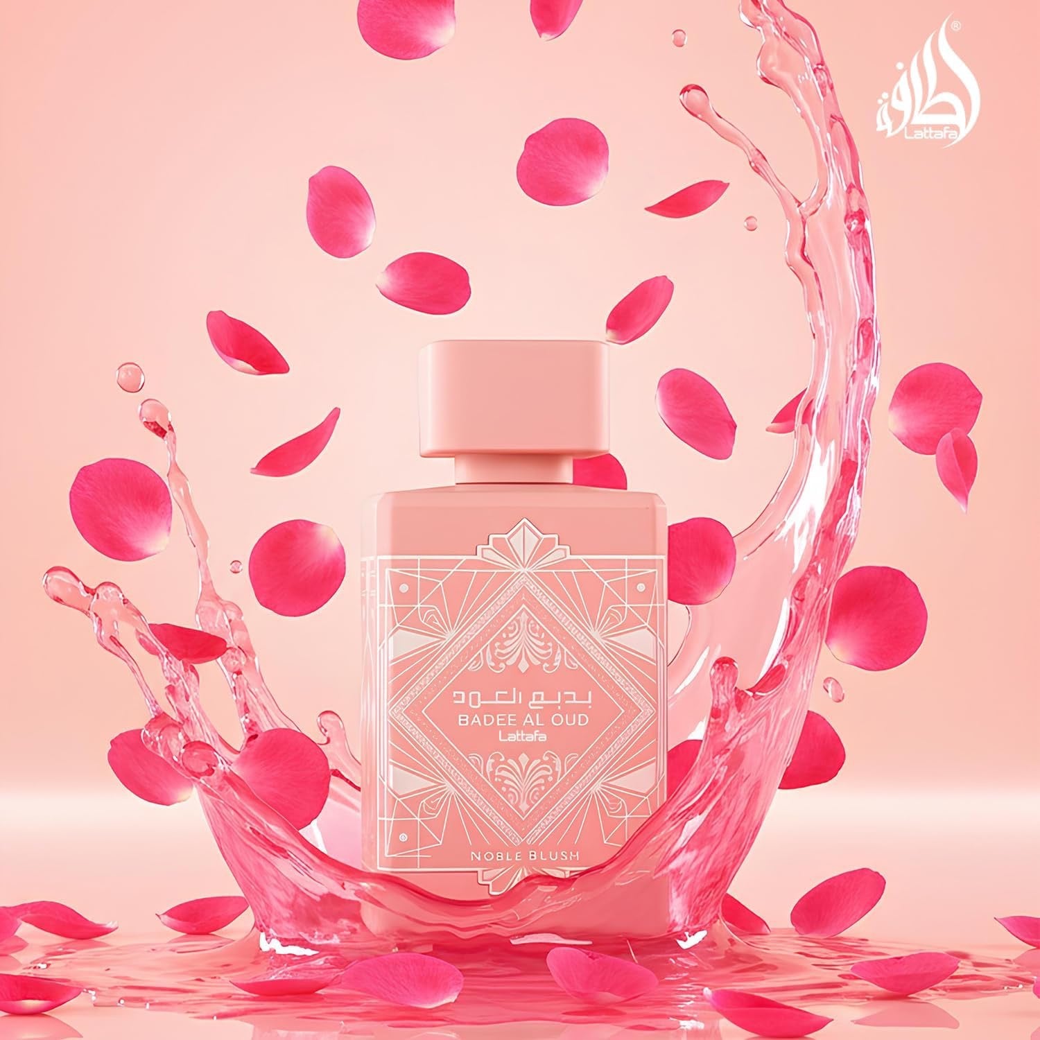 Badee Al Oud Noble Blush EDP by Lattafa 100ML