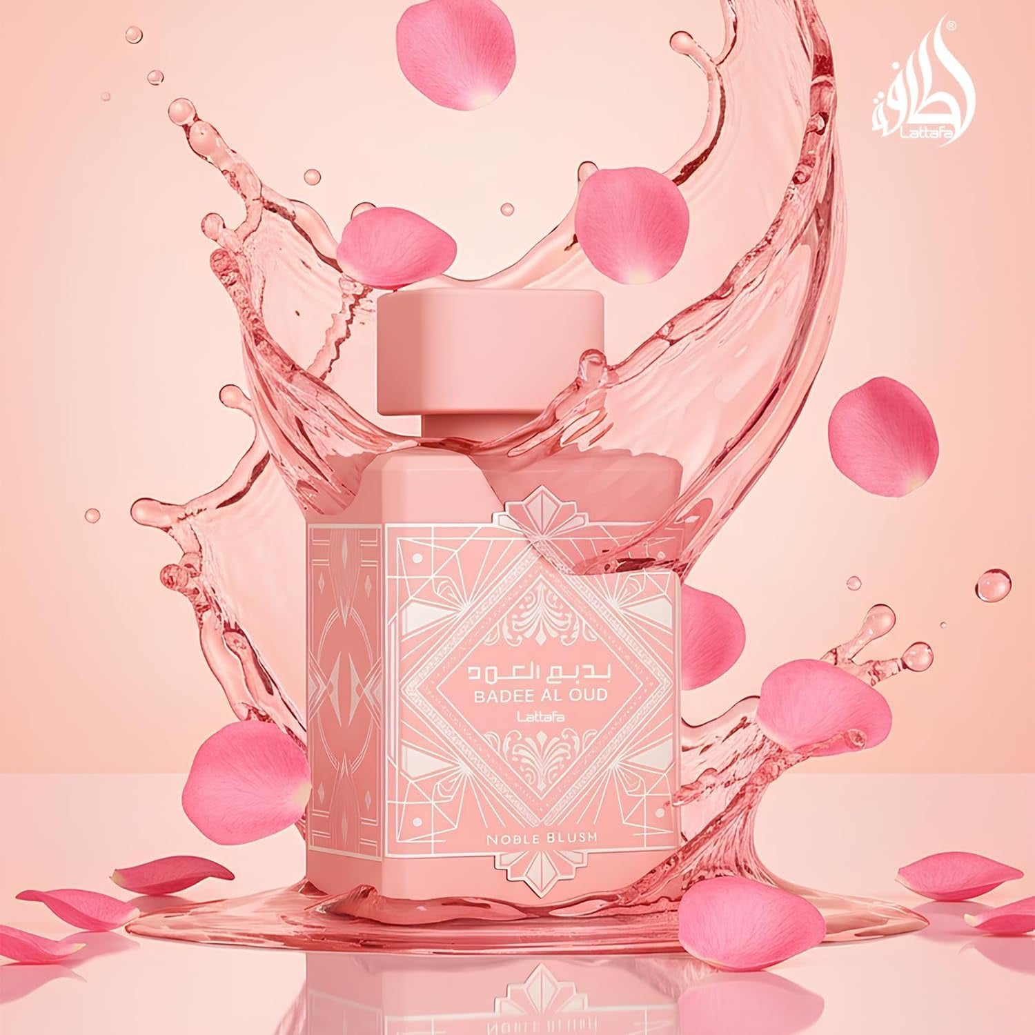 Badee Al Oud Noble Blush EDP by Lattafa 100ML